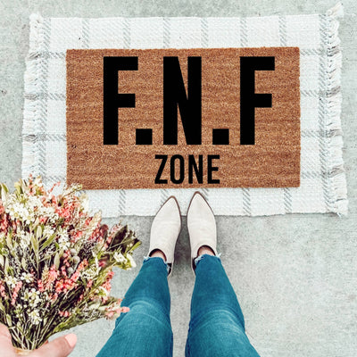 F.N.F Zone Doormat - The Simply Rustic Barn