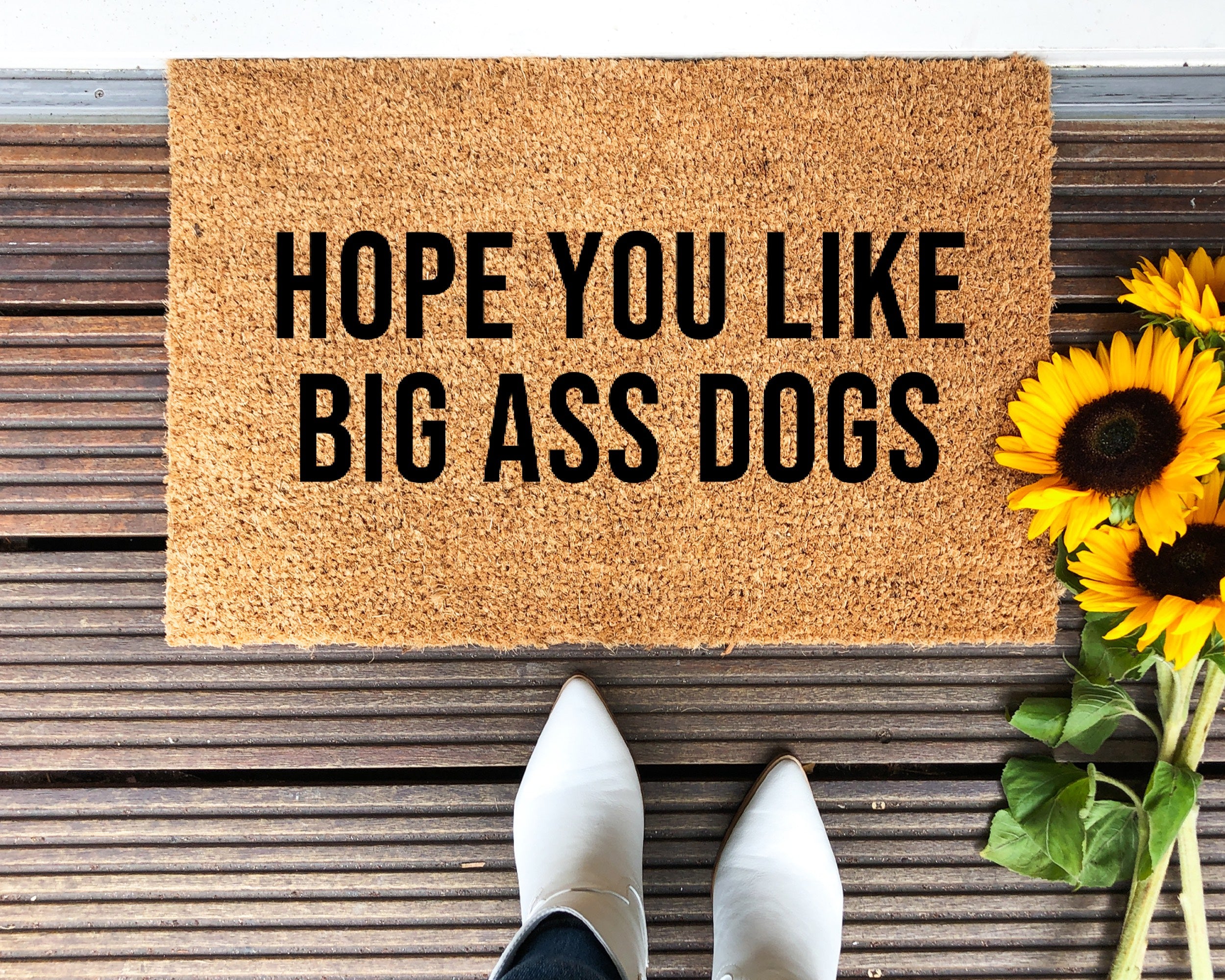 Funny Doormats, Big Dogs Funny Doormat