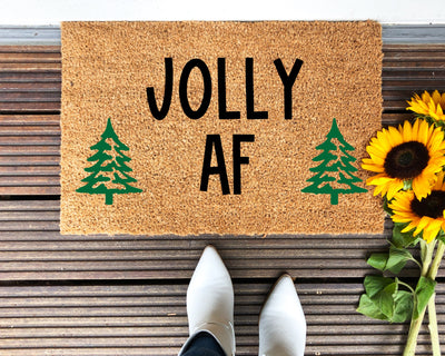 Jolly AF Doormat - The Simply Rustic Barn