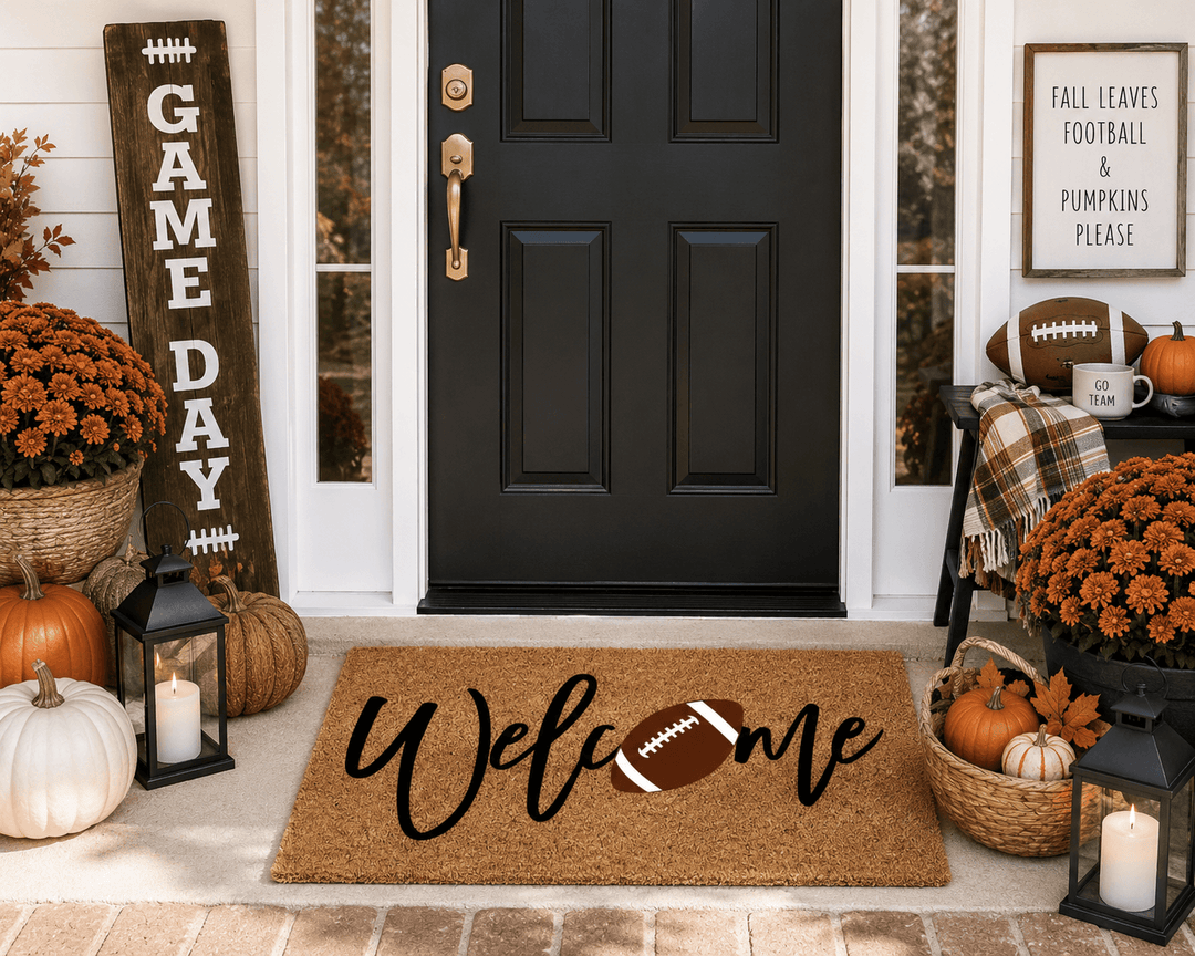 Football Welcome Doormat