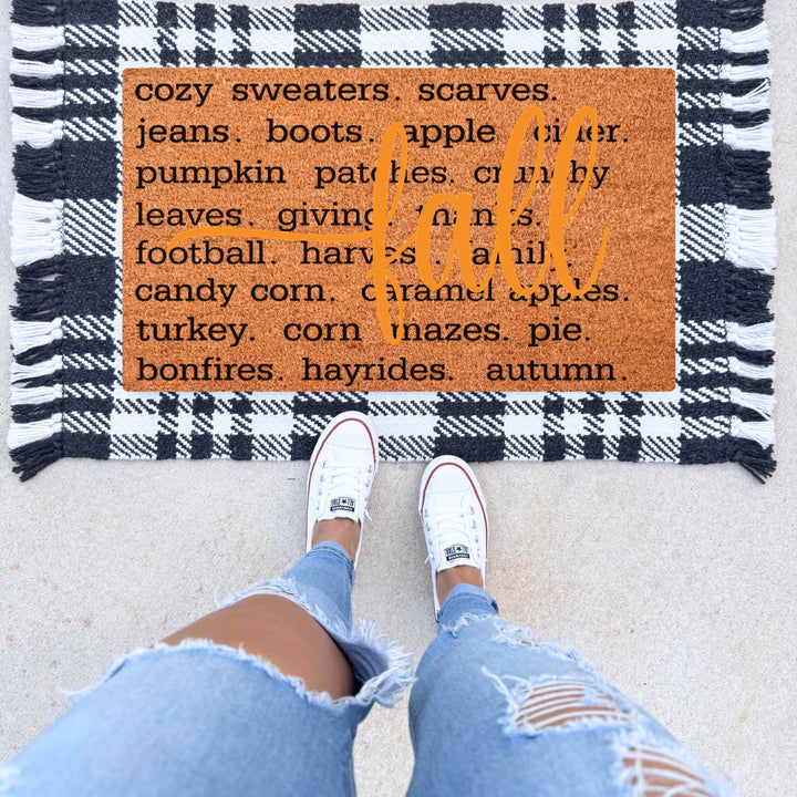 Fall Vibes Doormat