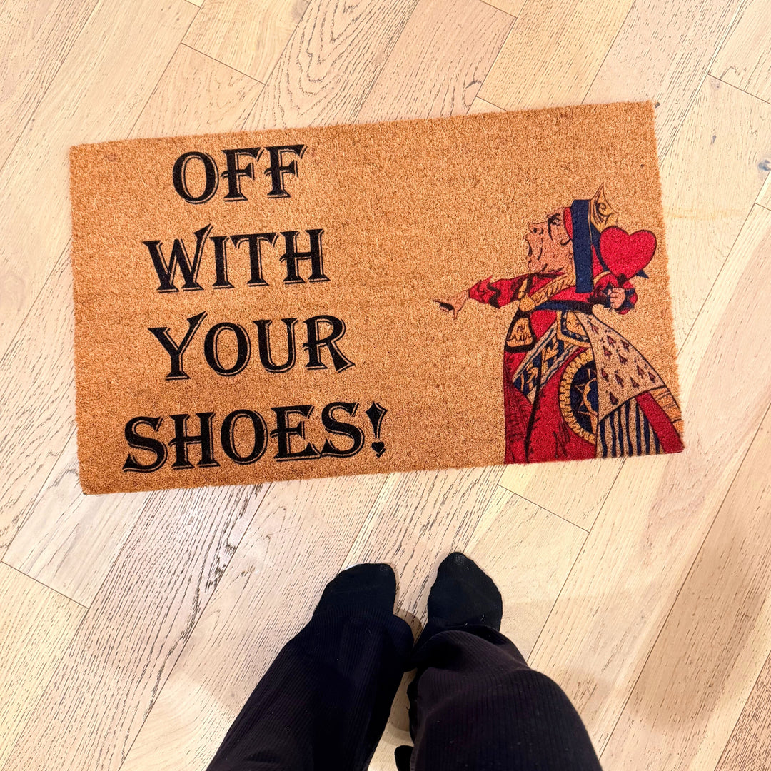 Off With Your Shoes Doormat