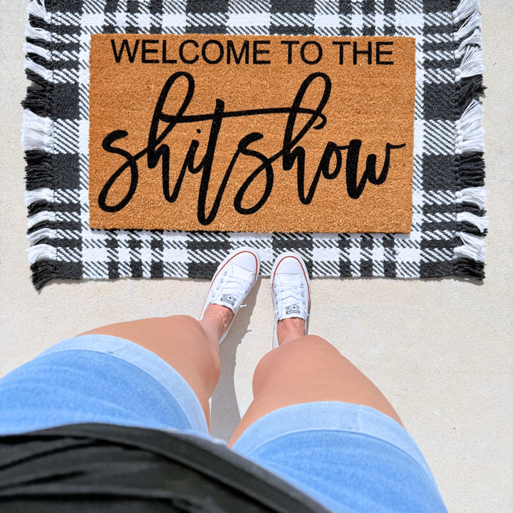 Welcome to the Shitshow Doormat - The Simply Rustic Barn