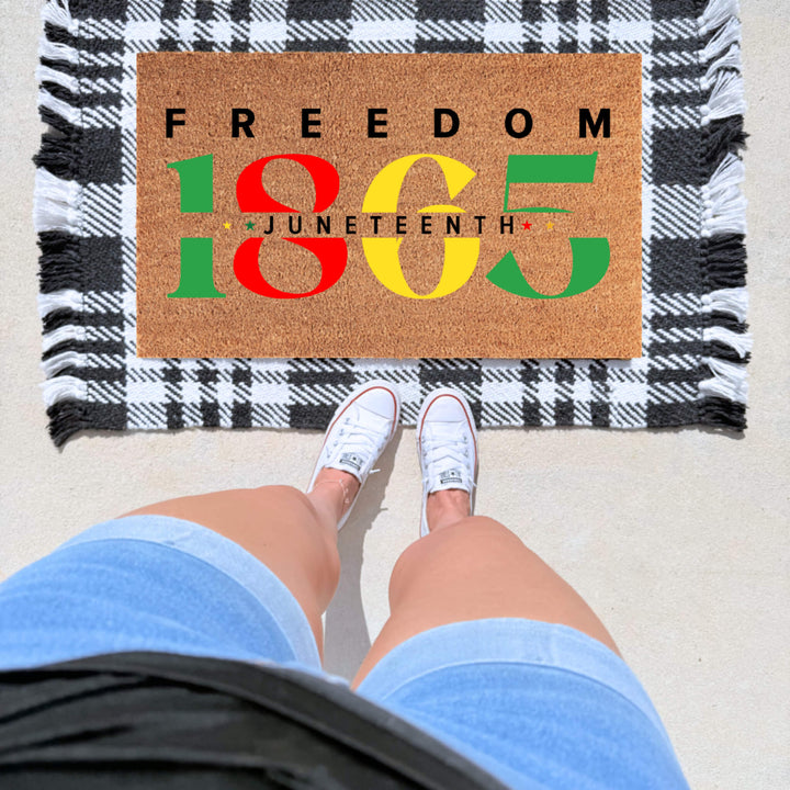 Juneteenth 1865 Doormat