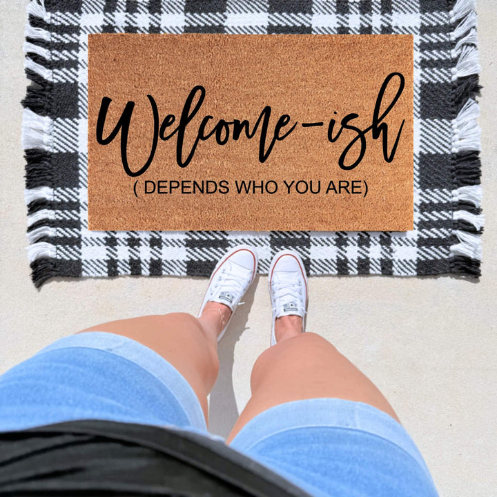 Welcome-ish Doormat