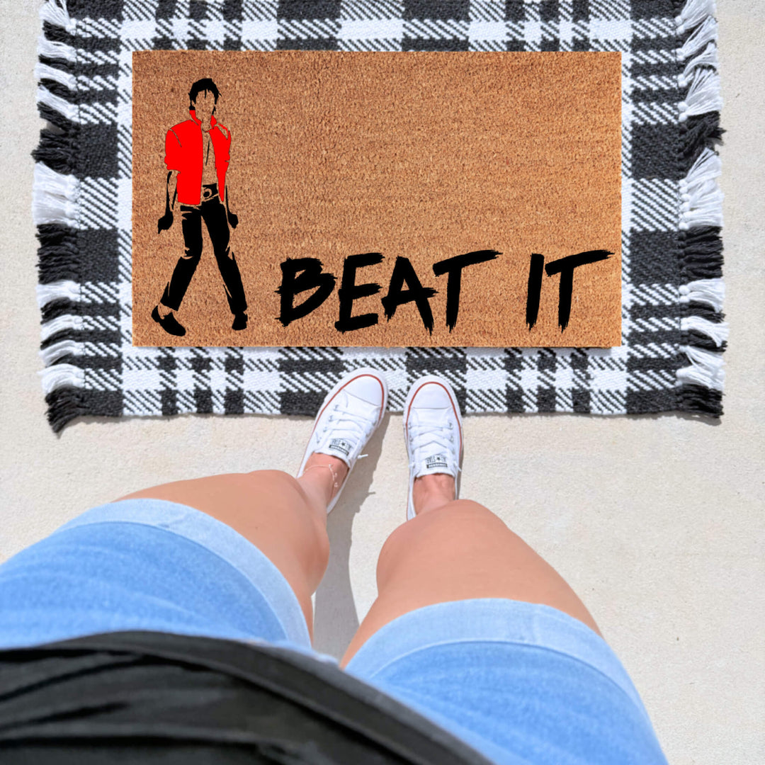 Beat It MJ Doormat