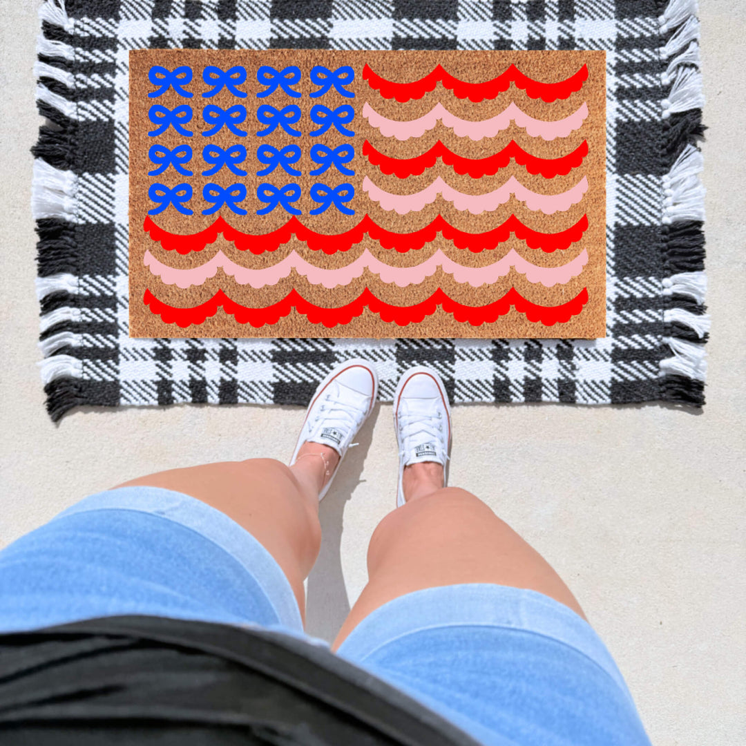 Coquette American Doormat