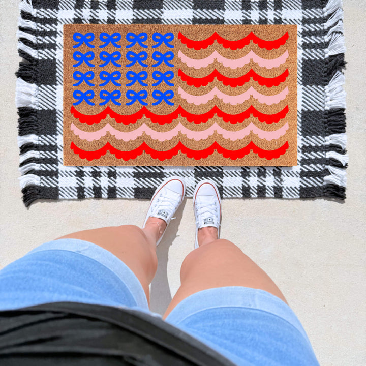 Coquette American Doormat