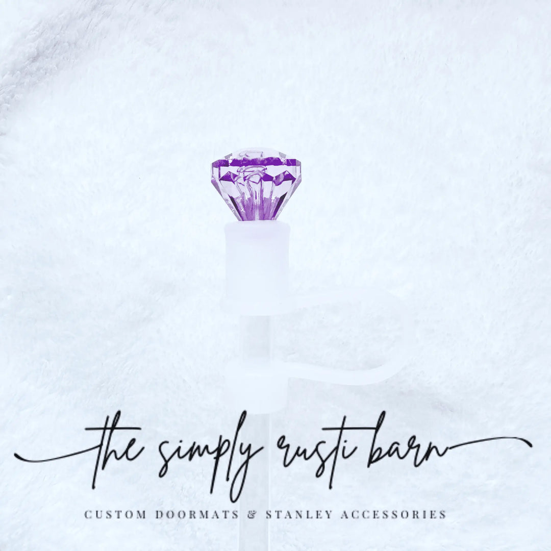 Diamond Straw Toppers - The Simply Rustic Barn