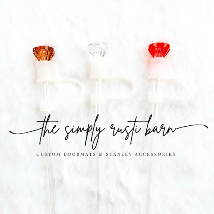 Diamond Straw Toppers - The Simply Rustic Barn