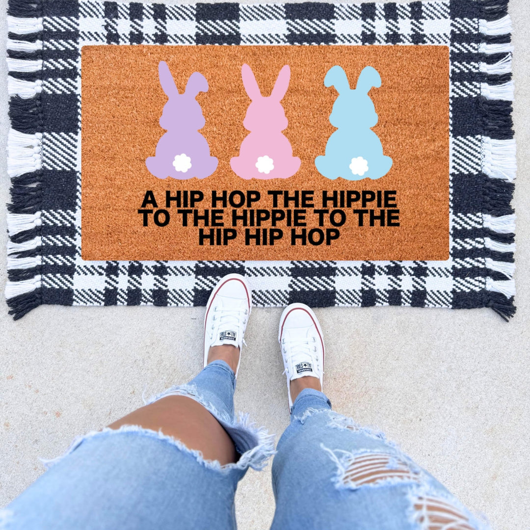 Funny Easter Doormat - The Simply Rustic Barn