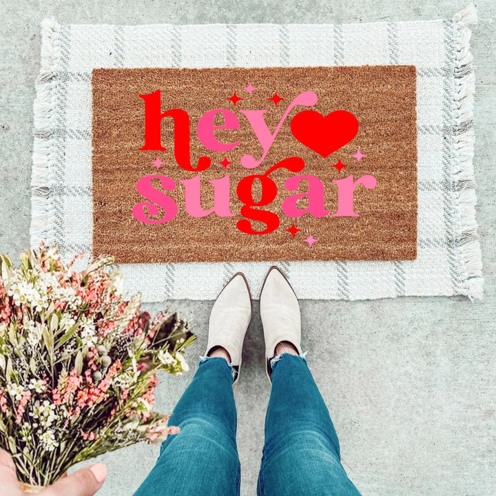 Hey Sugar Doormat - The Simply Rustic Barn