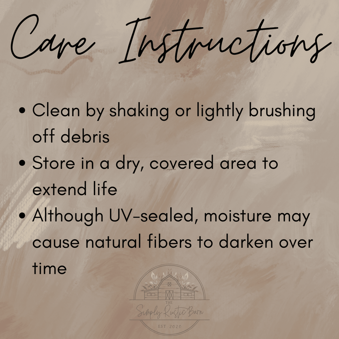 Monogram Last Name Doormat - The Simply Rustic Barn