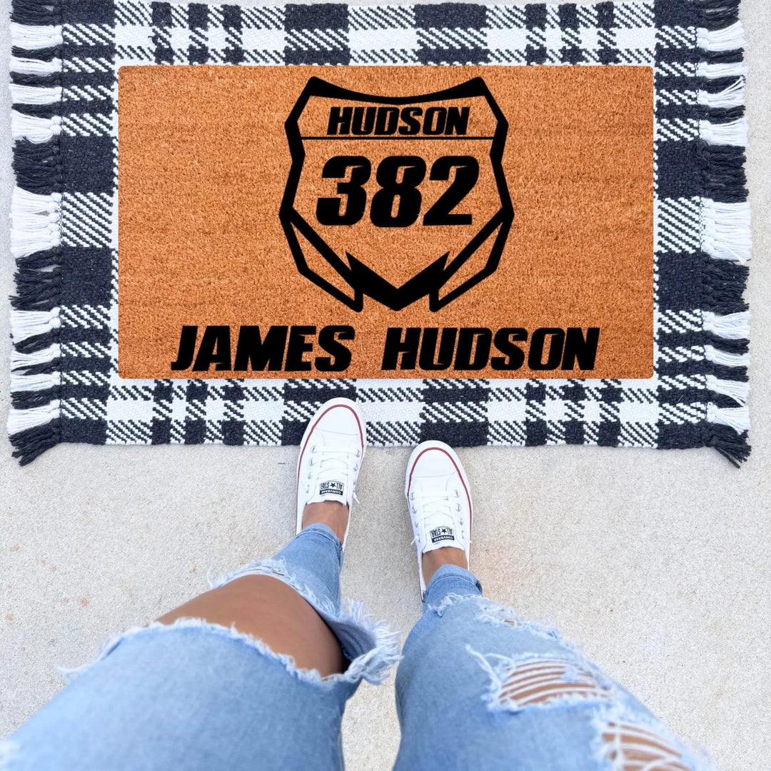 Moto Cross Doormat - The Simply Rustic Barn