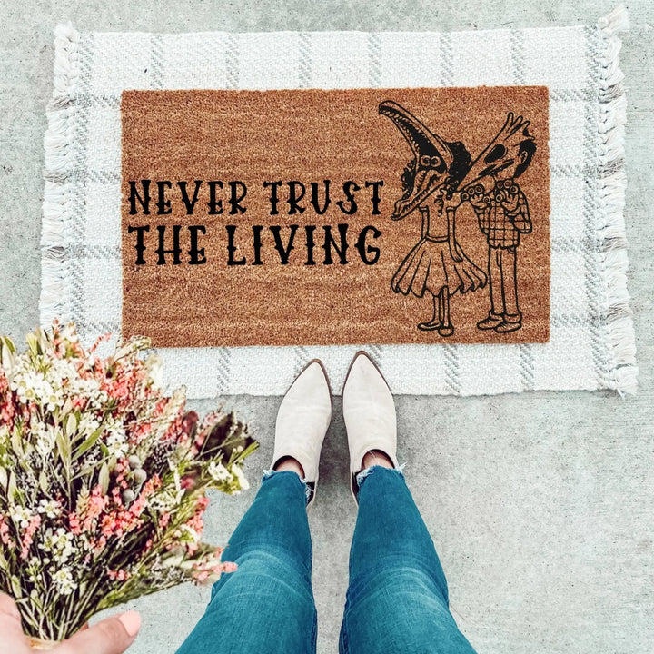 Never Trust The Living Doormat - The Simply Rustic Barn