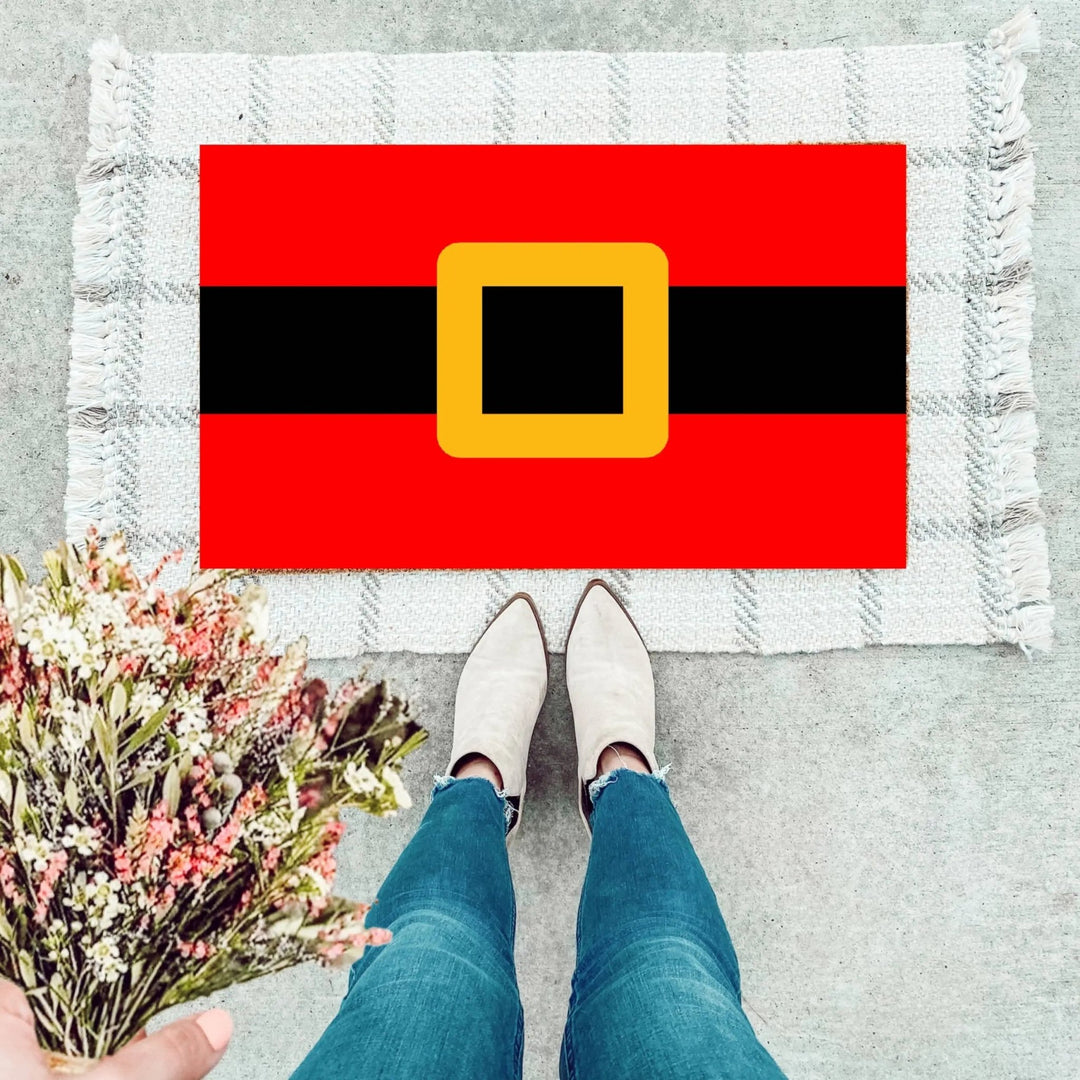 Santa Claus Doormat - The Simply Rustic Barn