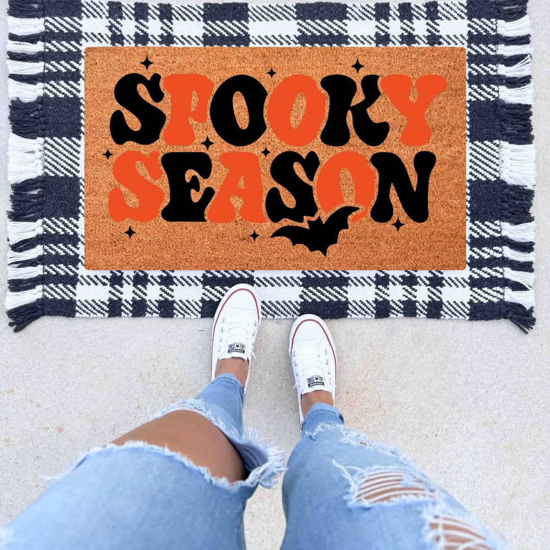 Spooky Season Doormat - The Simply Rustic Barn