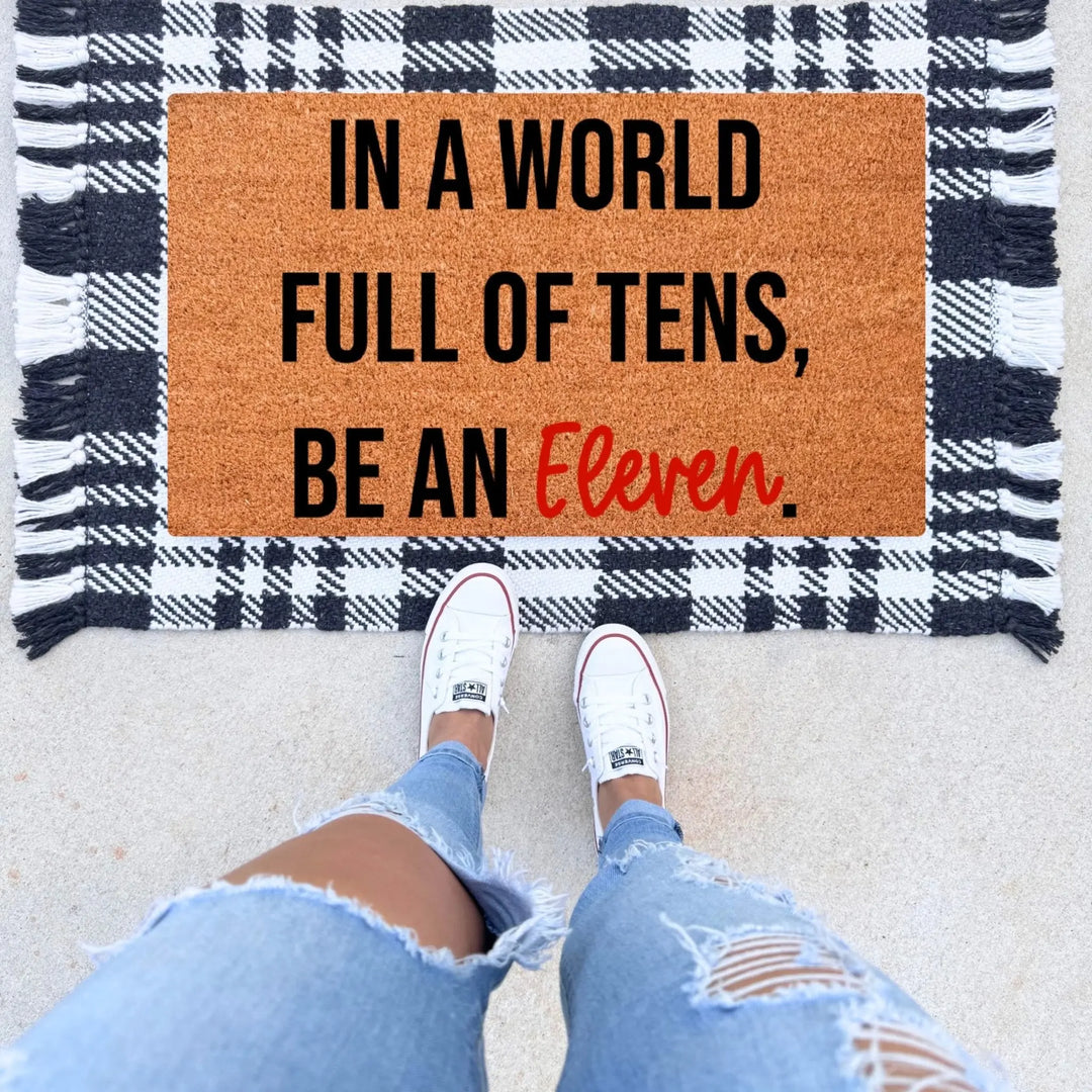 Stranger Things Eleven Doormat - The Simply Rustic Barn