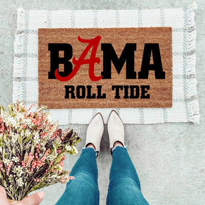 BAMA Roll Tide Doormat - The Simply Rustic Barn
