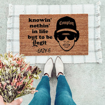 Knowin' Nothin' In Life Doormat - The Simply Rustic Barn