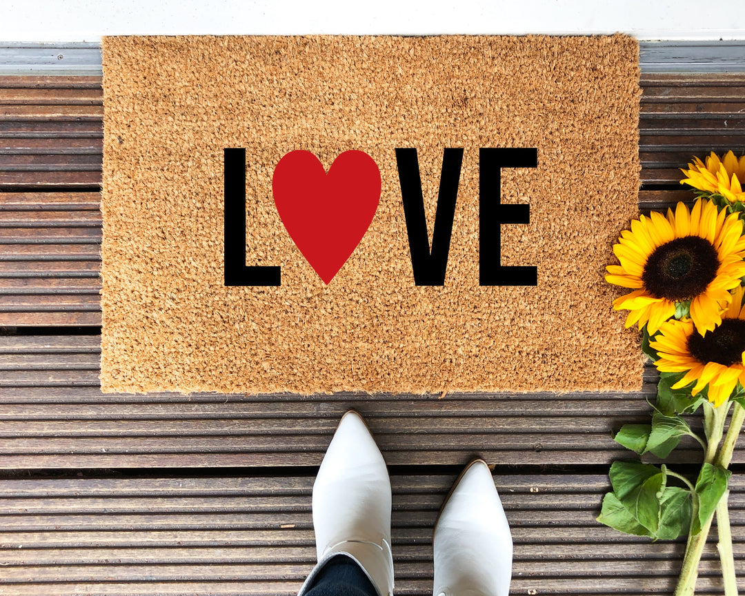Love Doormat - The Simply Rustic Barn