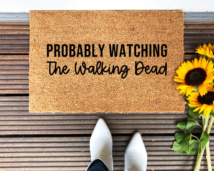 The Walking Dead Doormat - The Simply Rustic Barn