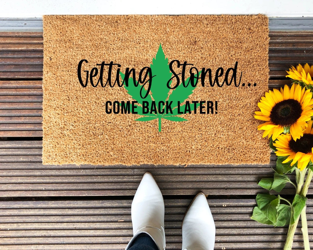 Getting Stoned Doormat - The Simply Rustic Barn