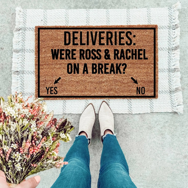 Rachel & Ross (Friends) Doormat - The Simply Rustic Barn