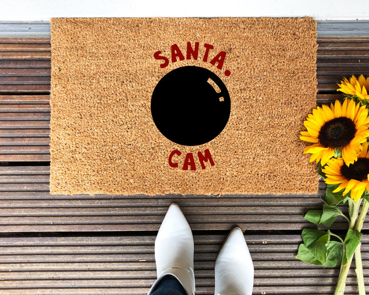 Santa Cam Doormat - The Simply Rustic Barn