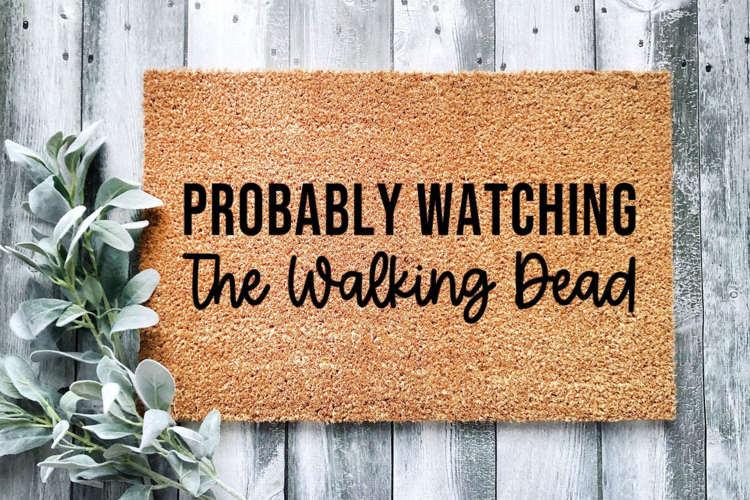 The Walking Dead Doormat - The Simply Rustic Barn