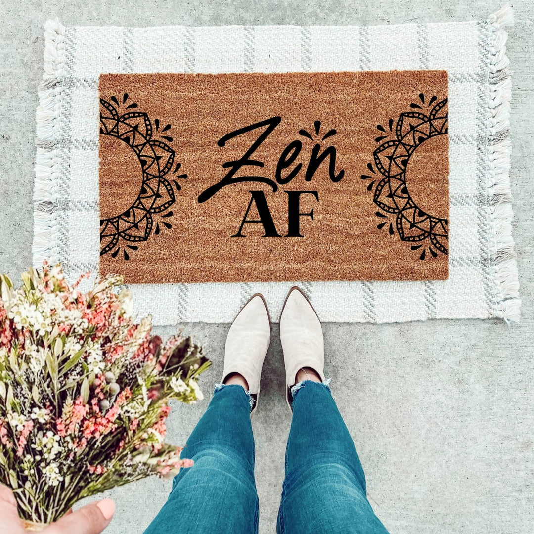 Zen AF doormat - The Simply Rustic Barn